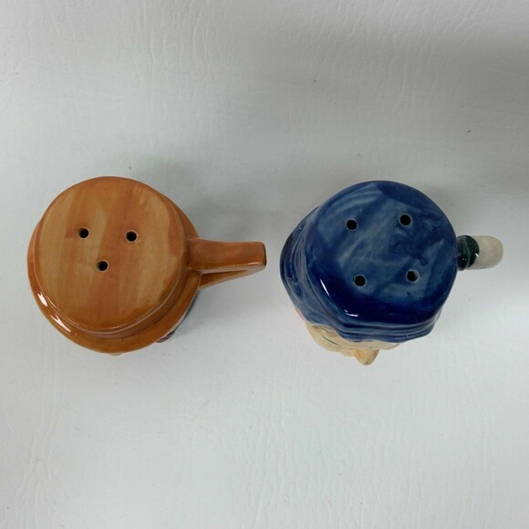 Vintage Man Woman Salt & Pepper Shakers Made in Japan - Picture 5 of 9